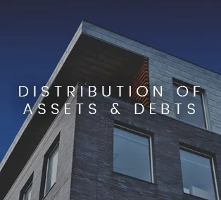 Distribution of Assets & Debts